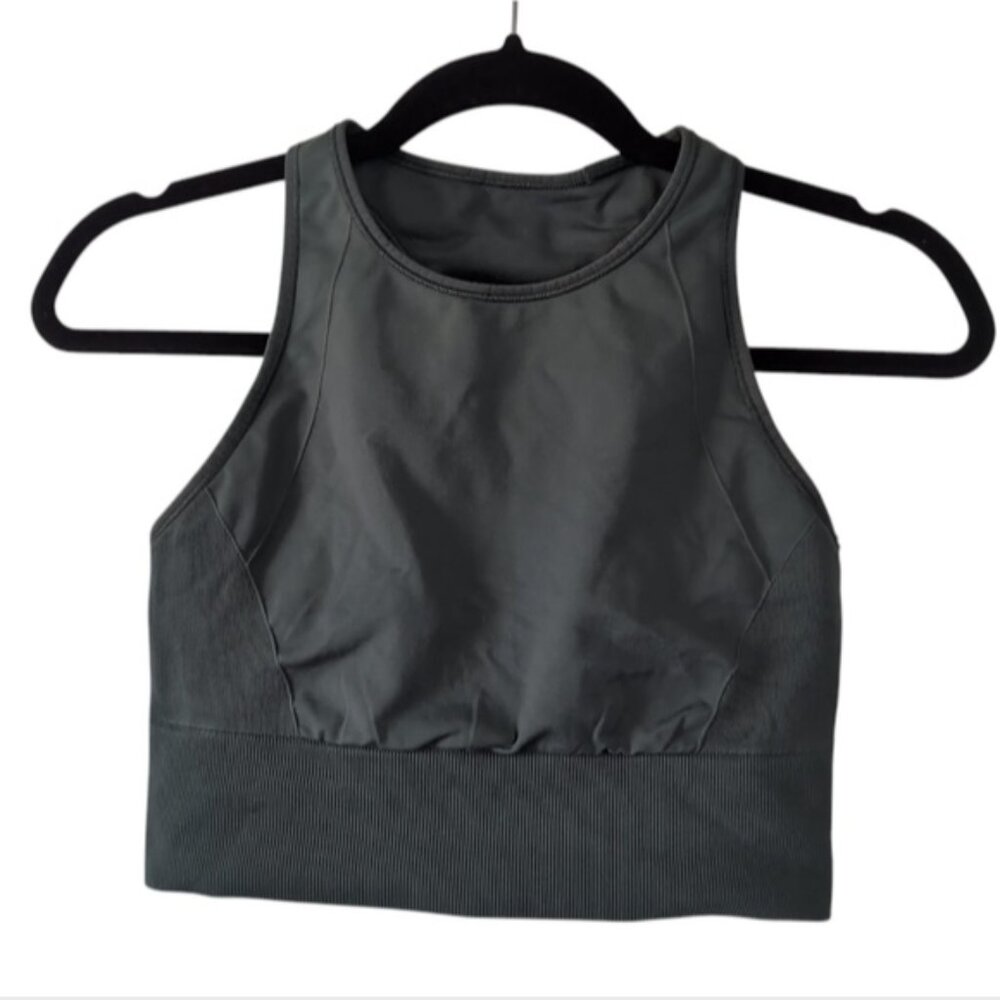 Lululemon Non Padded Swiftly Tech Cropped Racerback Tank Top 2.0 Size 6 - Picture 3 of 7